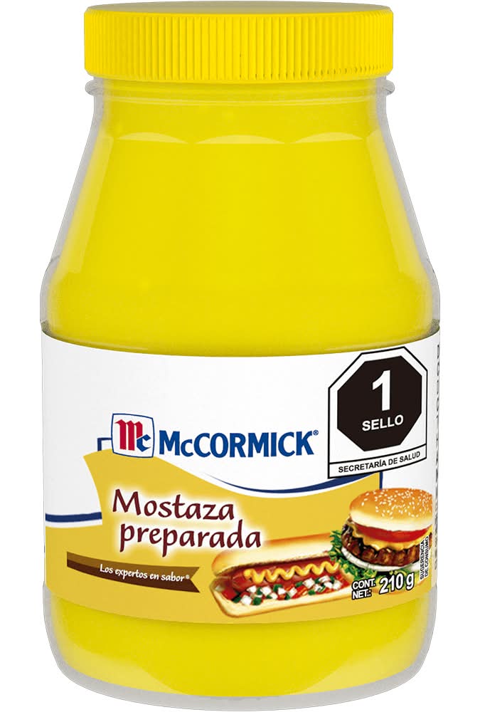 McCormick · Mostaza preparada (210 g)
