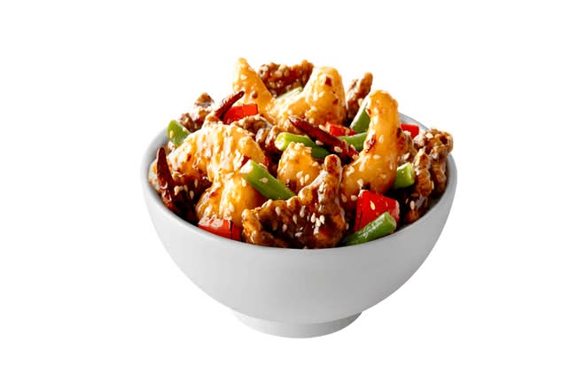 Crispy Sesame Shrimp & Beef