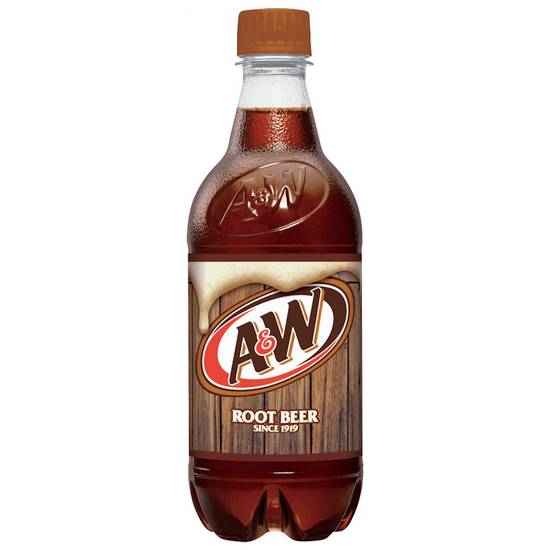 A&W Root Beer 20 oz Bottle