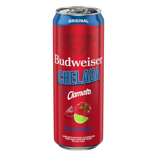 Budweiser Original Chelada Can (25 fl oz)