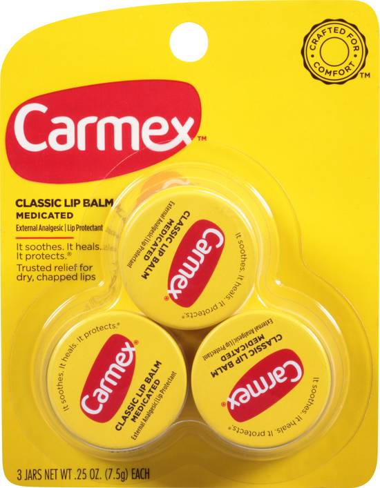 Carmex Original Lip Balm (3 ct)