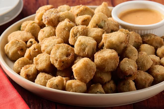 Fried Okra Appetizer