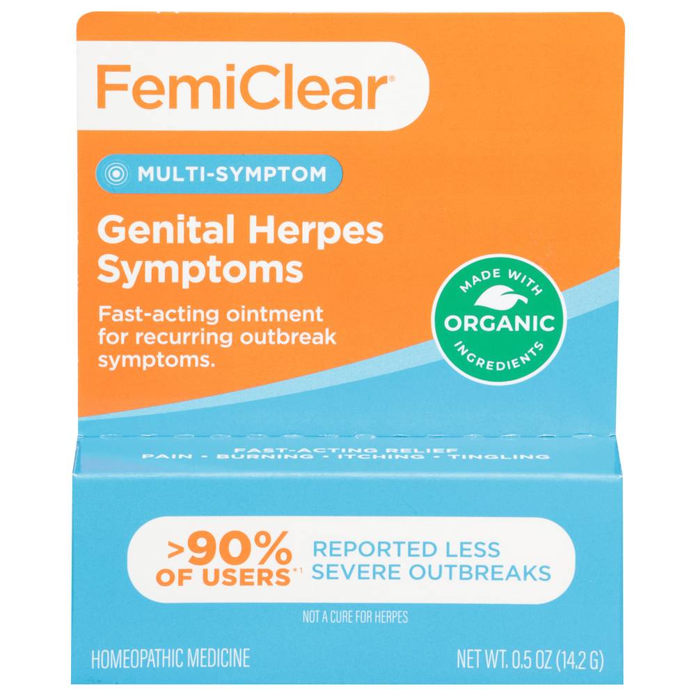 FemiClear Genital Herpes Multi-Symptom Relief (0.5 oz)