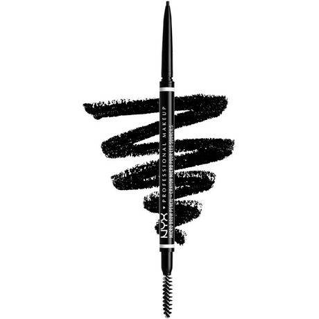 NYX Professional Makeup Micro Brow Pencil, Black (45 g)