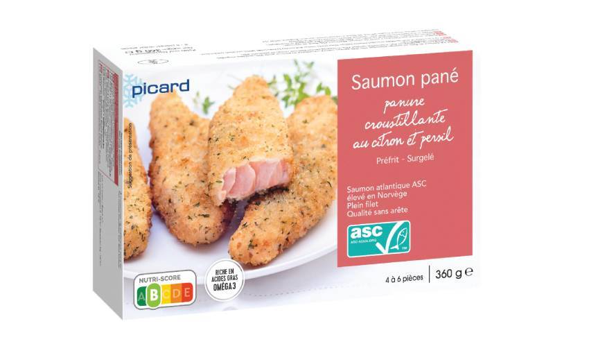 Saumon pané ASC, 4 à 6 portions de filets