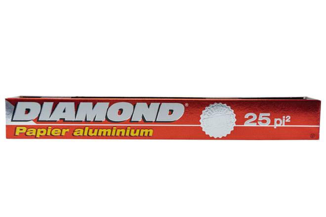 DIAMOND Papel de Aluminio 25ft