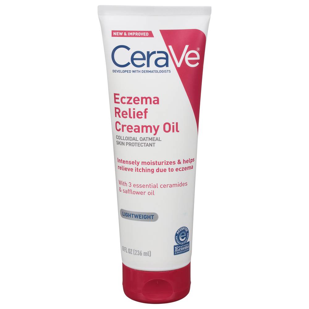 Cerave Lightweight Eczema Relief Creamy Oil