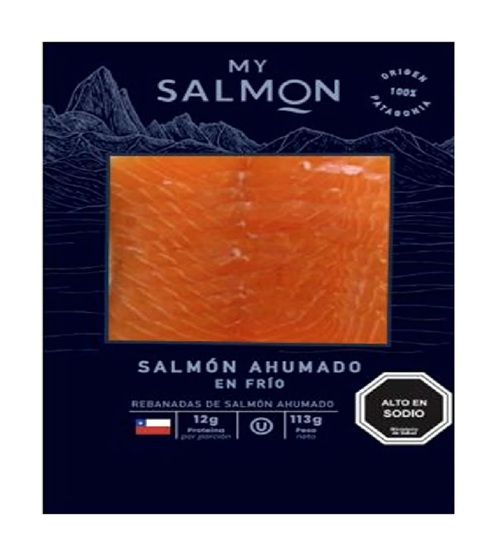 Salmón Ahumado MySalmon Slice en Frío 100 g