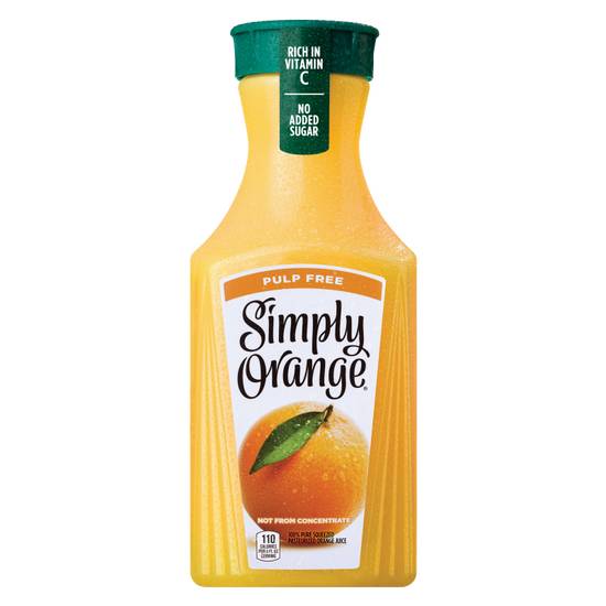 Simply Pulp Free Orange Juice 52oz