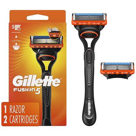 Gillette Fusion5 Razor for Men, Handle Razor Blade Refills - 1.0 set