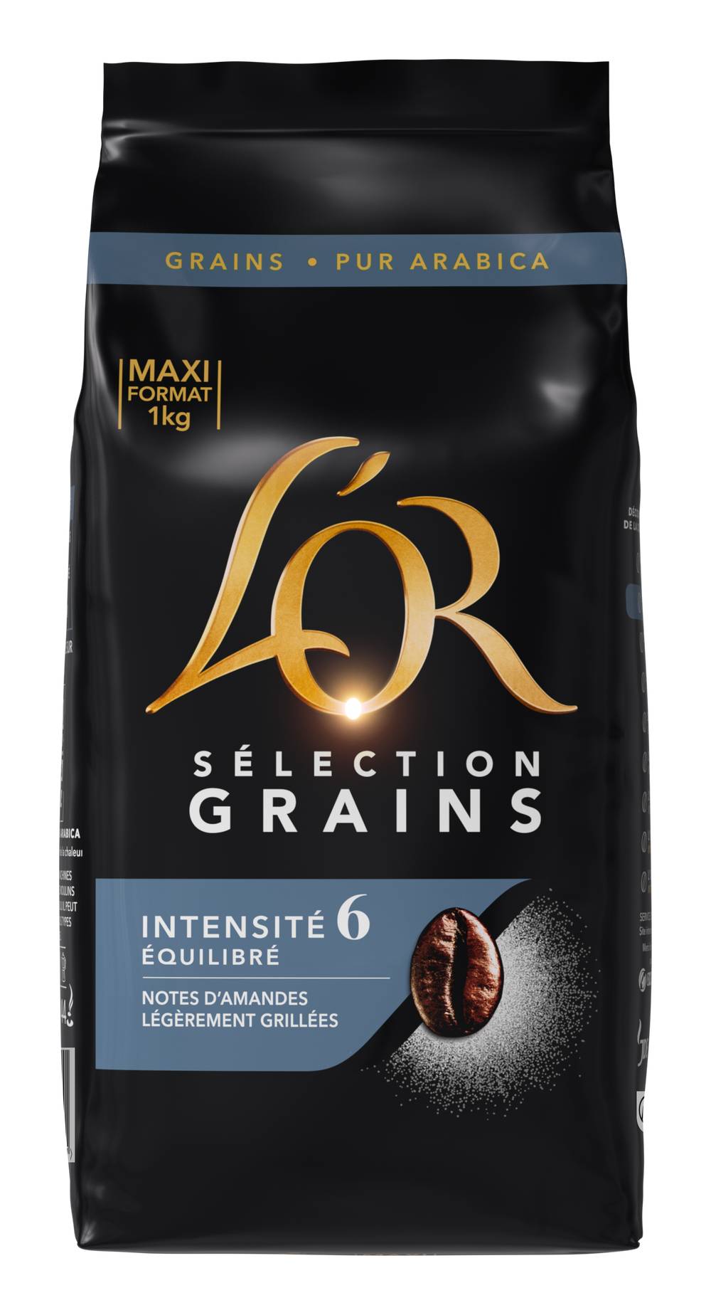 L'OR - Café en grains sélection 100% arabica (1kg)
