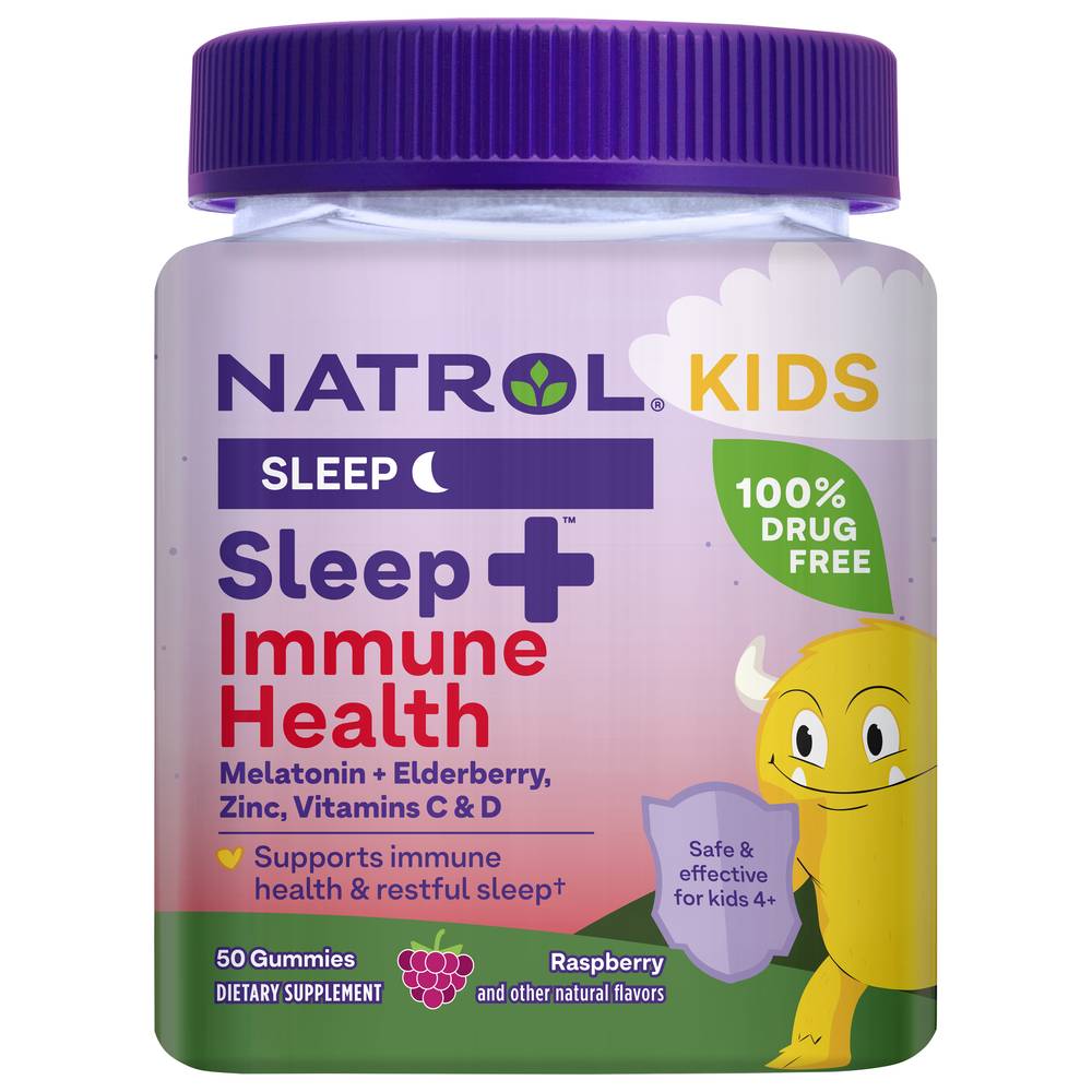 Natrol Kids Sleep + Immune Health Berry Gummies