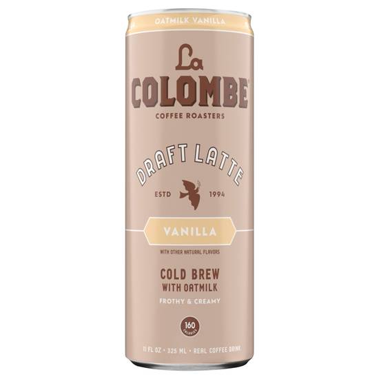 La Colombe Draft Latte Cold Brew Coffee Roasters (11 fl oz) (oatmilk vanilla)