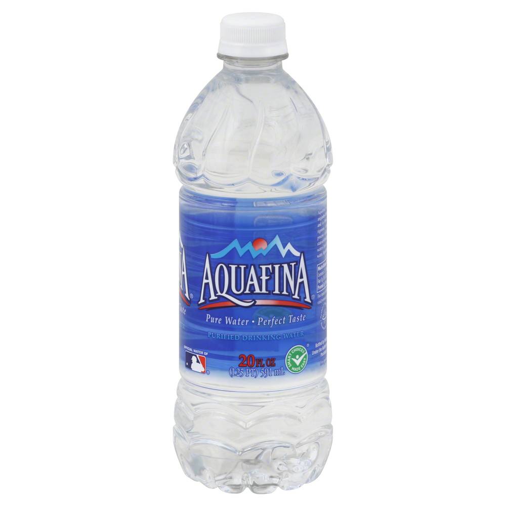 Aquafina Purified Drinking Water Bottle (20 oz)