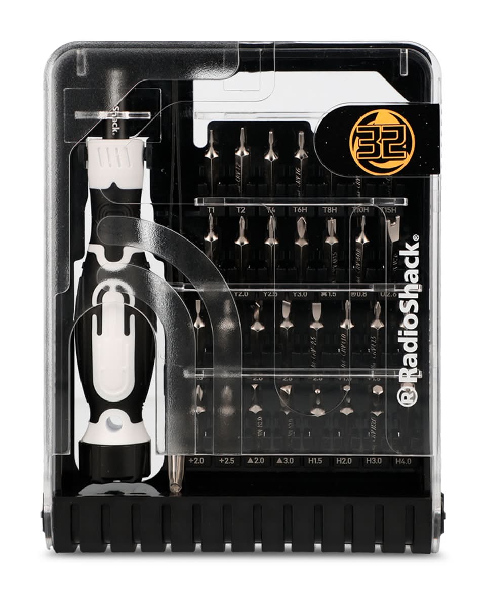 RadioShack · Juego de desarmadores de precisión (32 un)