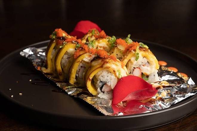 Order Sumo Roll (8 pcs) food online from Sushi Train store, Romeoville on bringmethat.com