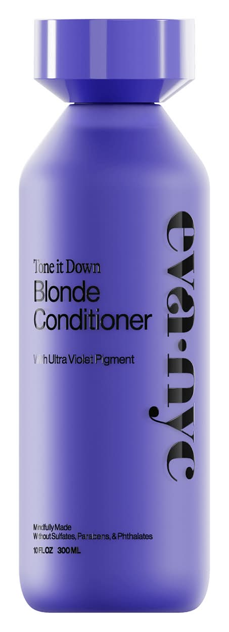 Eva NYC Tone It Down Blonde Conditioner, 250, Purple (10 fl oz)