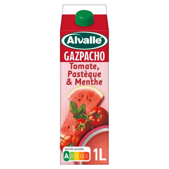 Alvalle - Gazpacho tomate pastèque et menthe