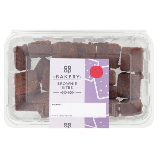 Co-op Bakery Fairtrade Brownie Bites (240mg)