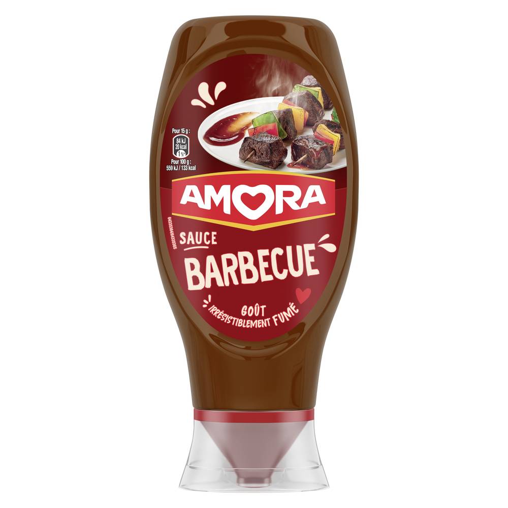 Amora - Sauce barbecue flacon souple (490g)