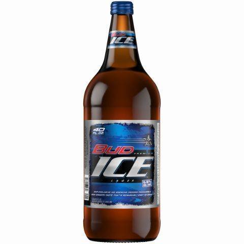 Bud Ice 40oz Bottle