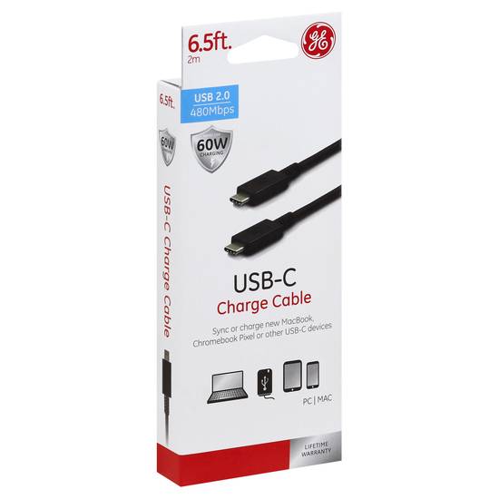 Ge Usb-C Charge Cable (60 w)