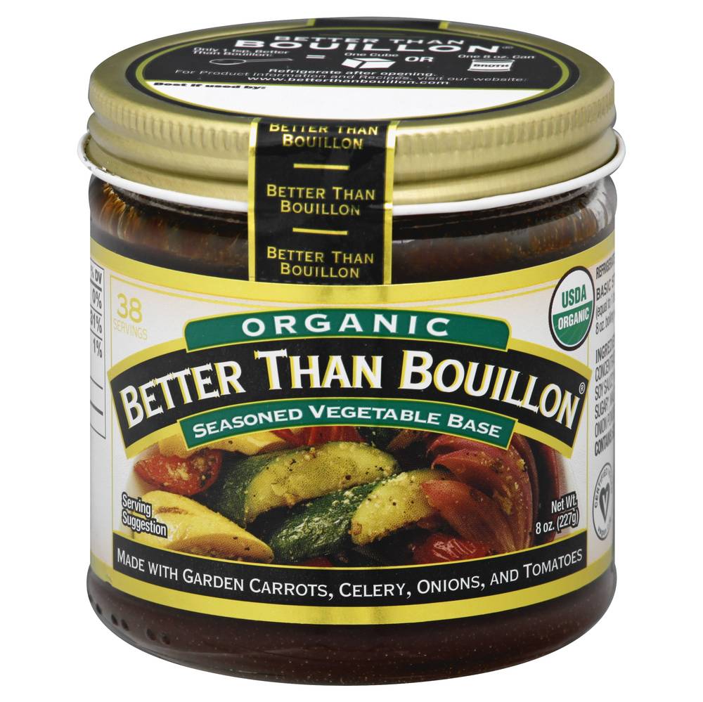 Better Than Bouillon Organic Seasoned Vegetable Base (8 oz)