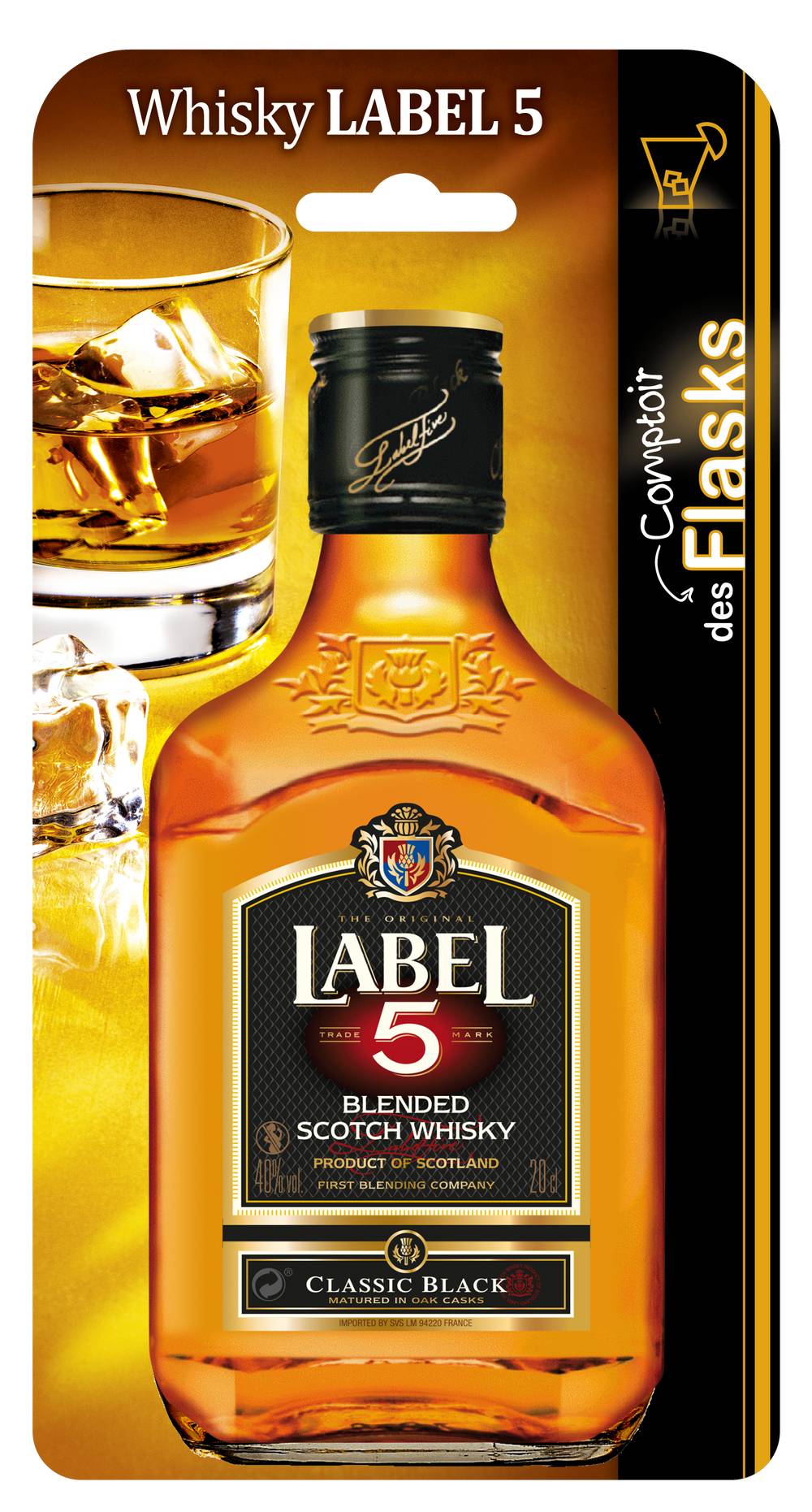 Label 5 - Blended scotch whisky (200 ml)