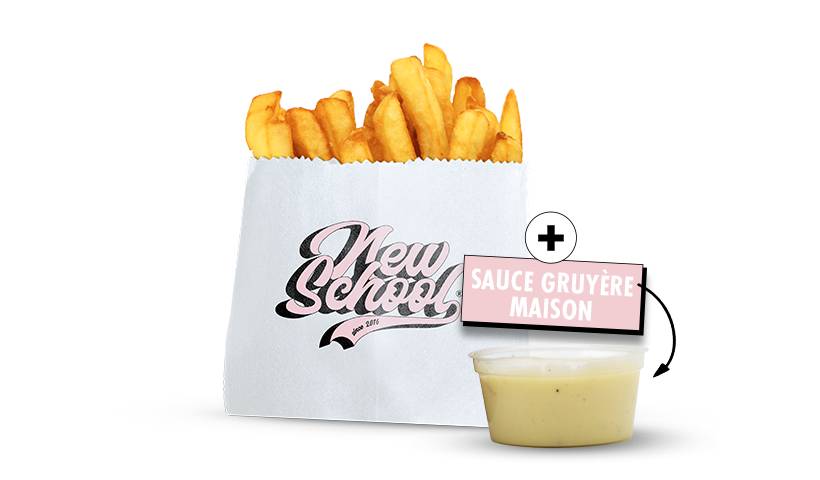 Frites sauce Gruyère 🍟🧀