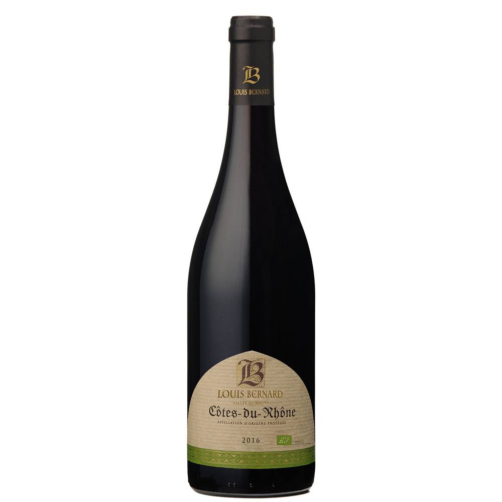Louis Bernard - Vin rouge côtes du Rhône 2016 (750 ml)