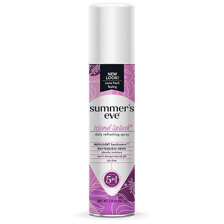 Summer's Eve Island Splash Freshening Feminine Deodorant Spray (2 oz)