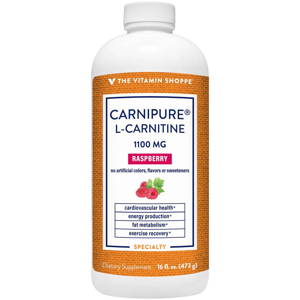 The Vitamin Shoppe Carnipure L-Carnitine Amino Acid - 1,100 mg (16 fl oz)
