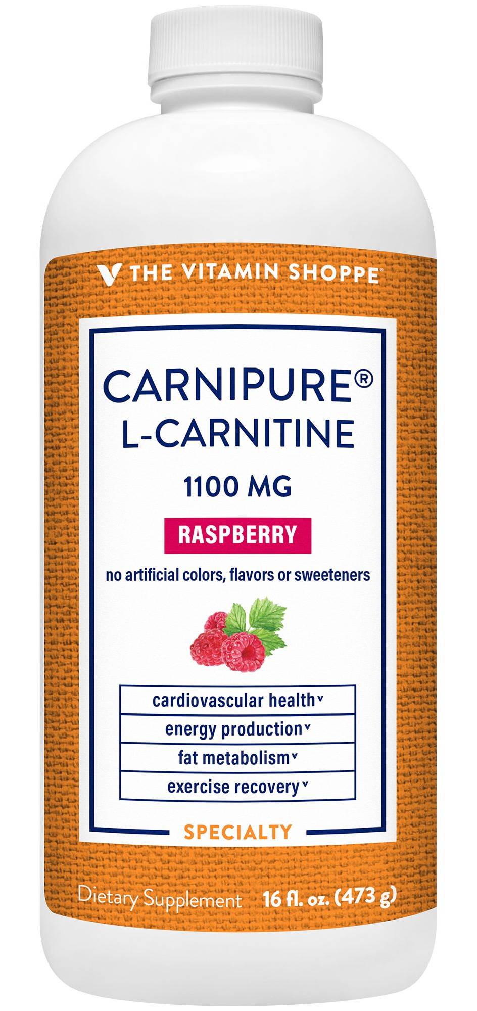 The Vitamin Shoppe Carnipure L-Carnitine Amino Acid - 1,100 mg (16 fl oz)