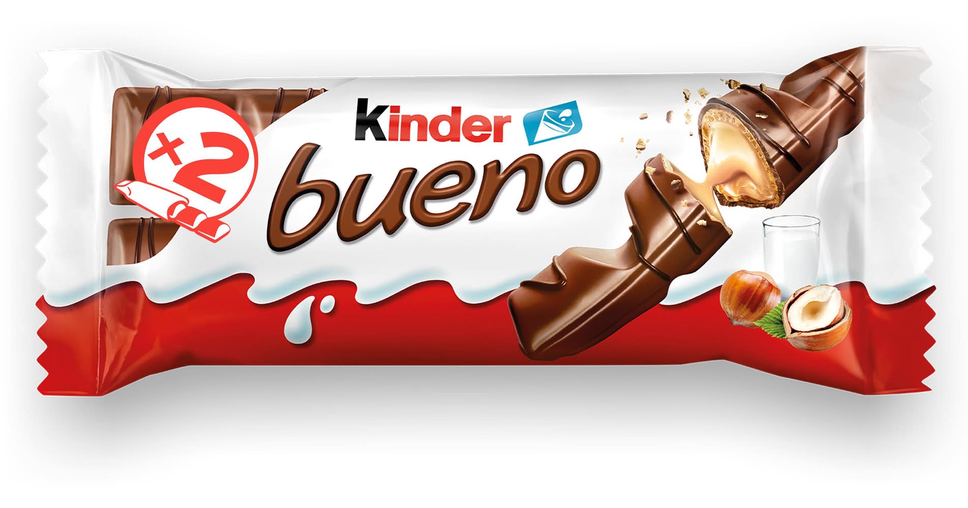 Kinder Bueno Chocolate Bars (2 x 21.5g)