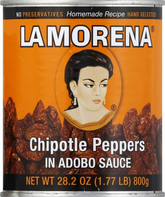 La Morena Chipotle Peppers in Adobo Sauce (28.2 oz)