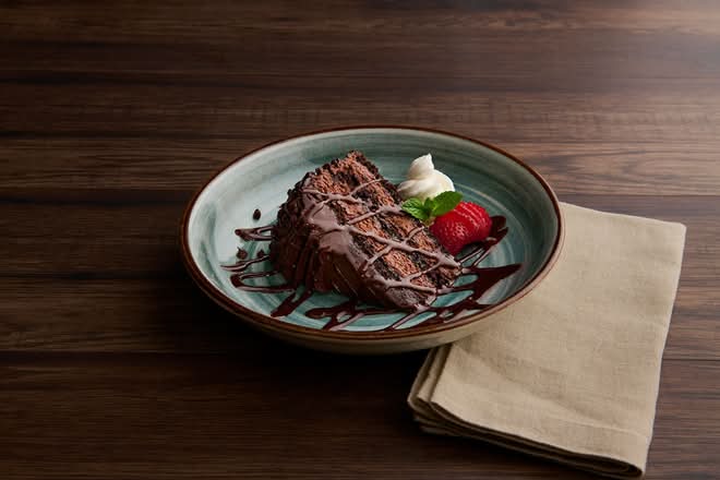 Triple Layer Chocolate Cake