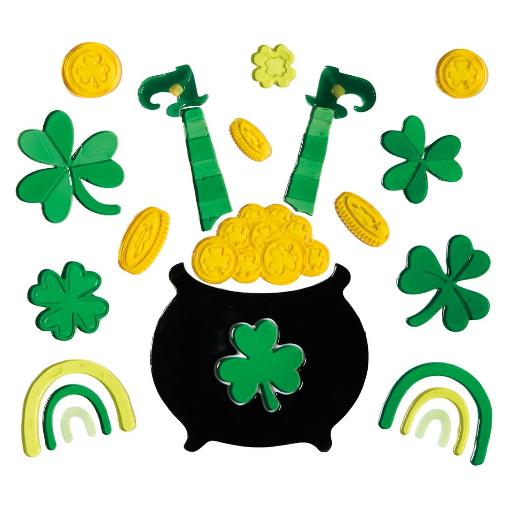 KIRKTON HOUSE St Patrick's Gel Clings, Pot of Gold