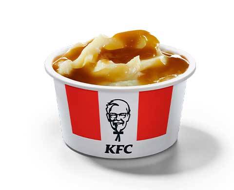 Kartoffelpüree mit Gravy Sauce