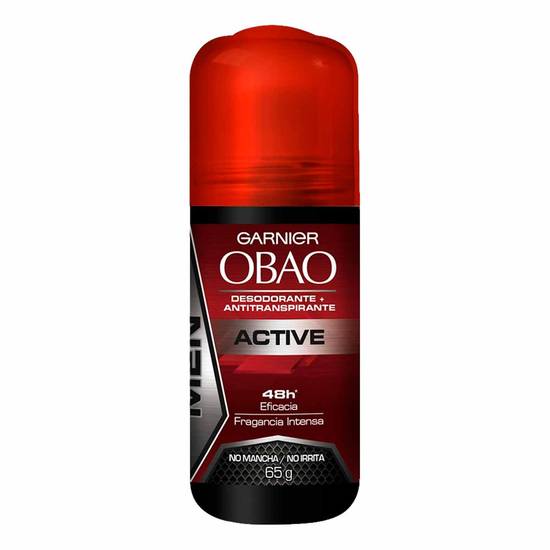 Obao desodorante men active (roll-on 65 g)