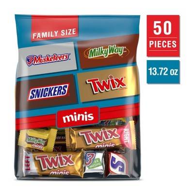 Mars Mixed Chocolate Variety Miniatures Fun Size Stand Up Pouch