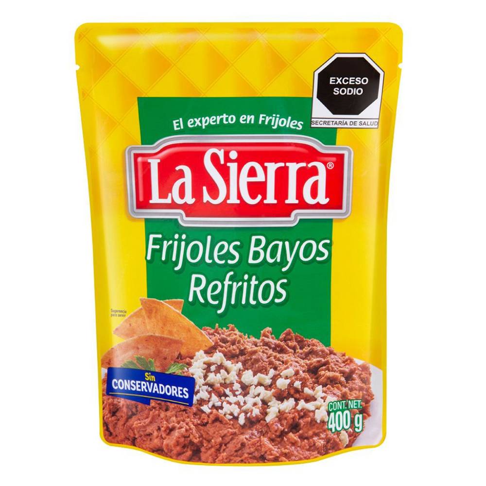 La sierra frijoles bayos refritos