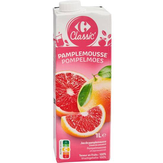 Carrefour Classic' - Jus (1 L) (pamplemousse)