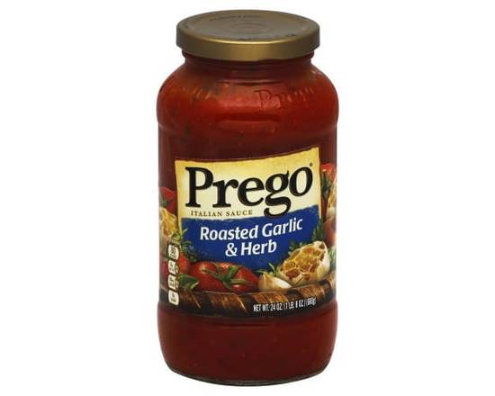 Prego · Roasted Garlic & Herb Italian Pasta Sauce (24 oz)