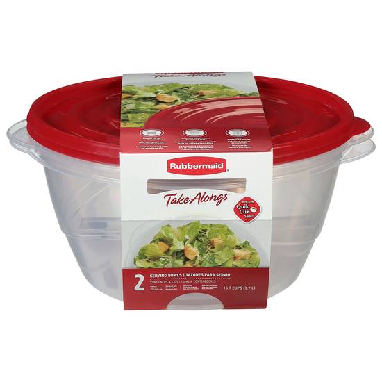 Rubbermaid Takealongs Containers & Lids (2 ct)