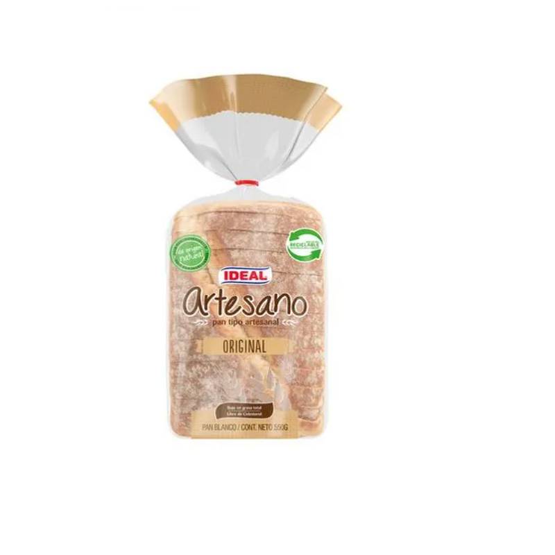 Ideal · Pan blanco artesano (550 g)