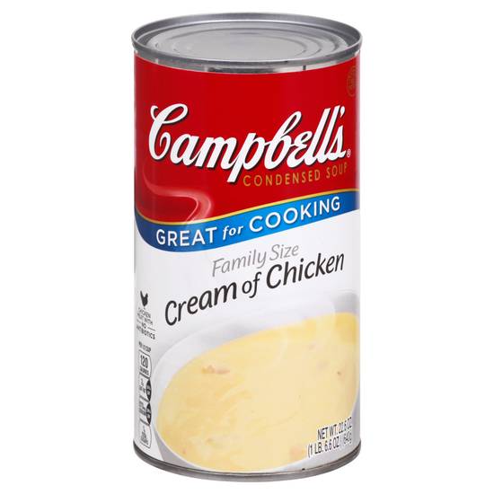 Campbell's Family Size Cream Of Chicken Condensed Soup