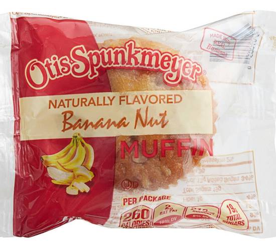 Banana nut muffin
