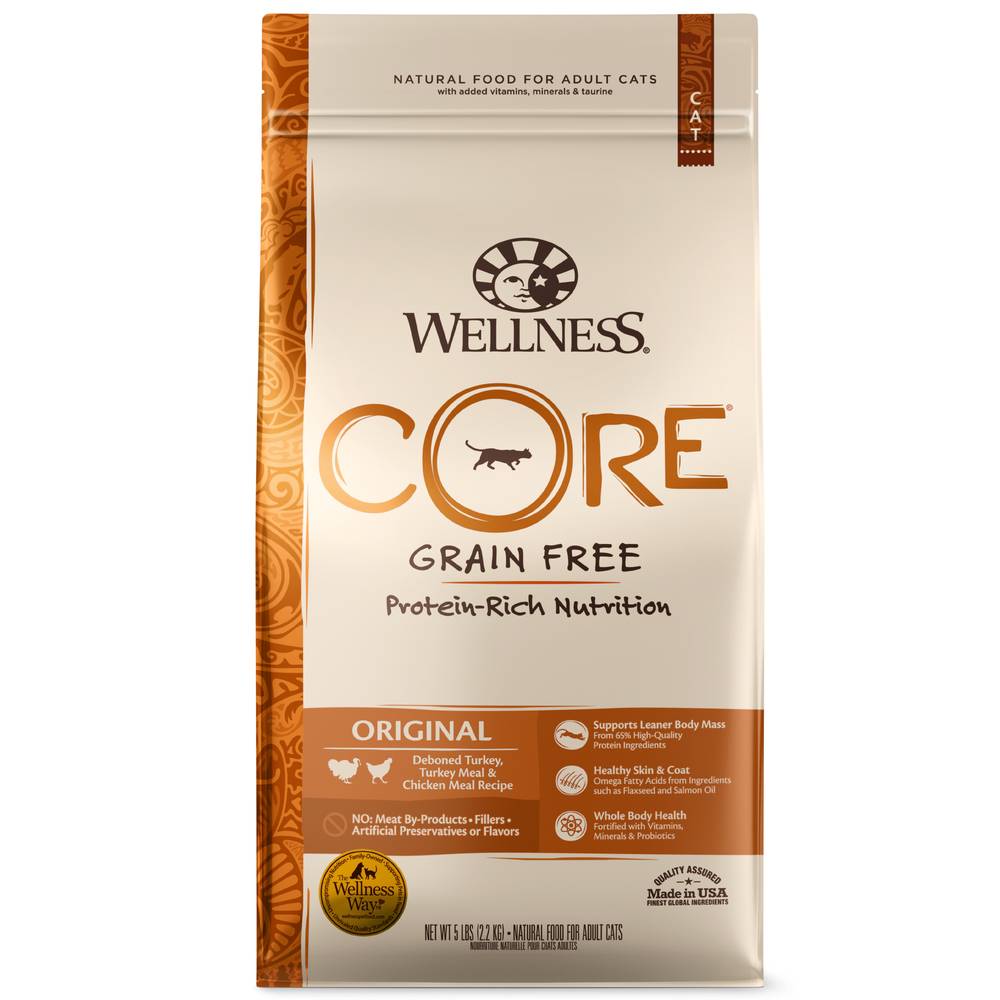 Wellness Core Grain-Free Original Formula Dry Cat Food,