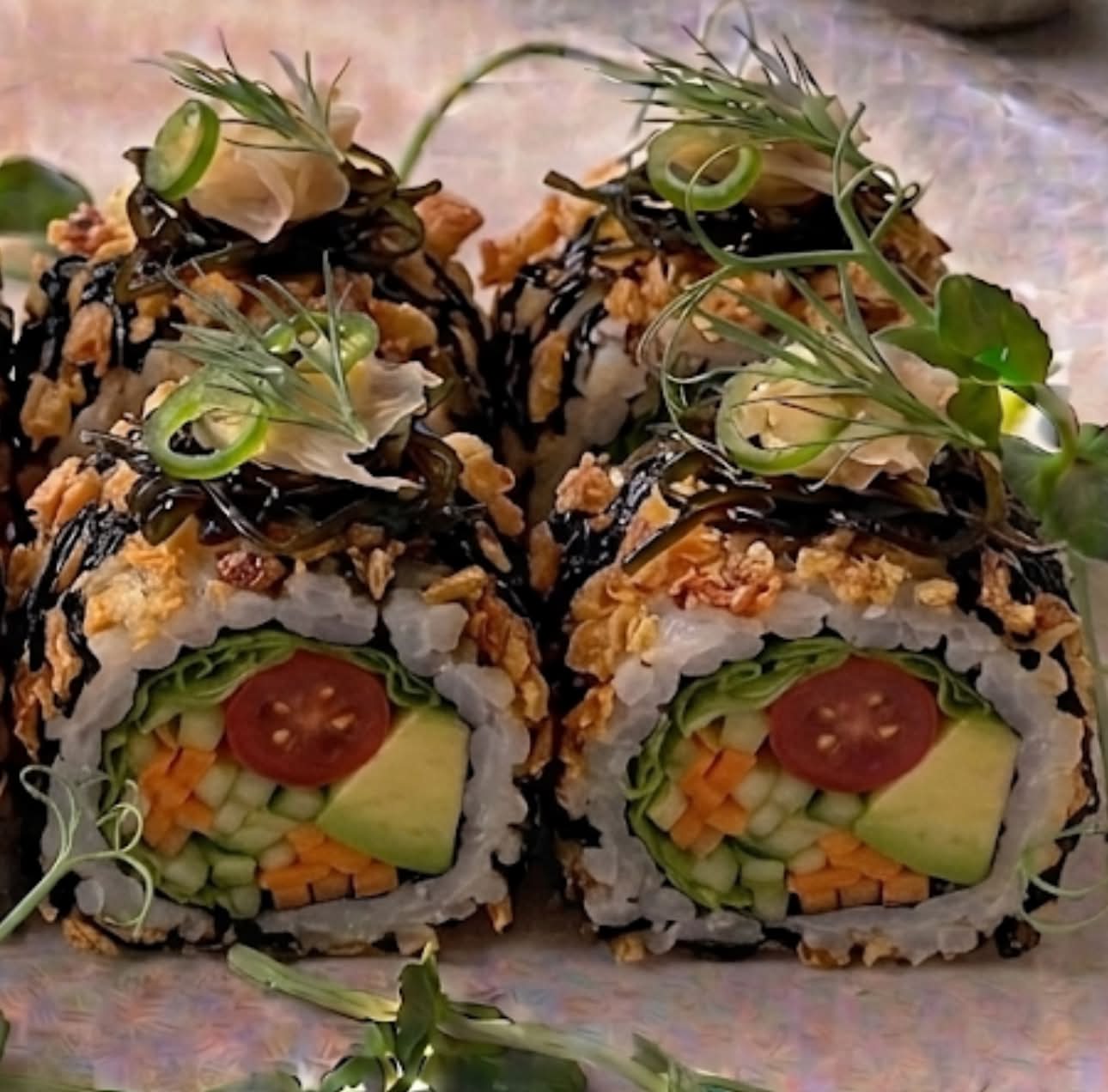 8 Pièces Rolls Végétarien