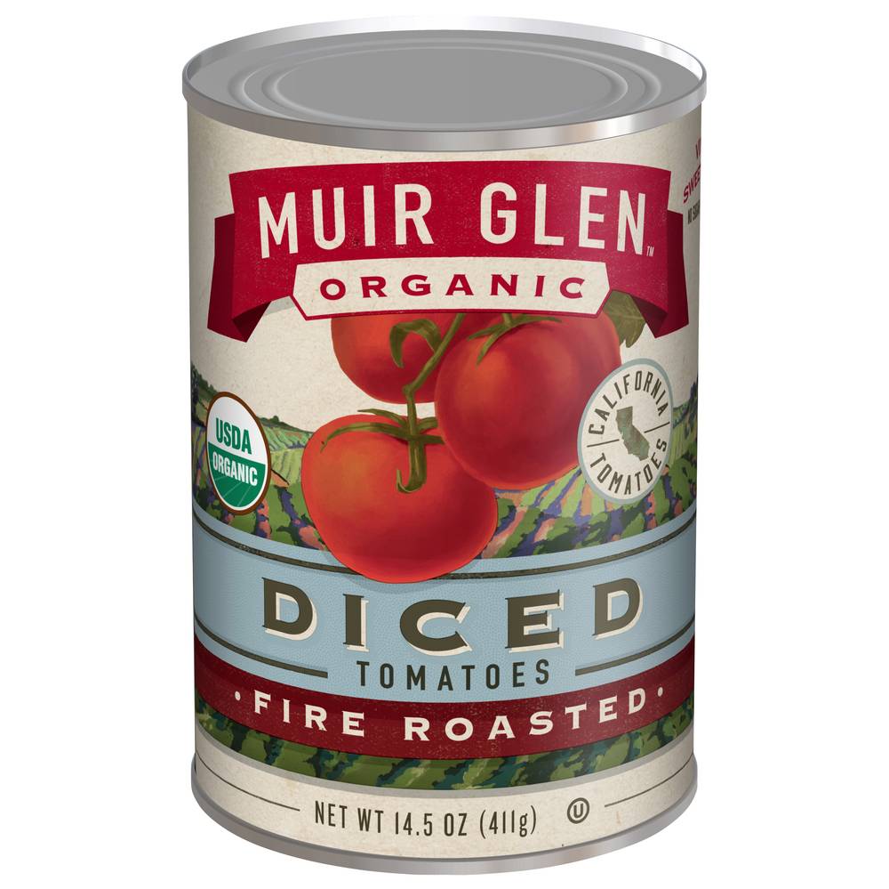 Muir Glen Organic Fire Roasted Diced Tomatoes